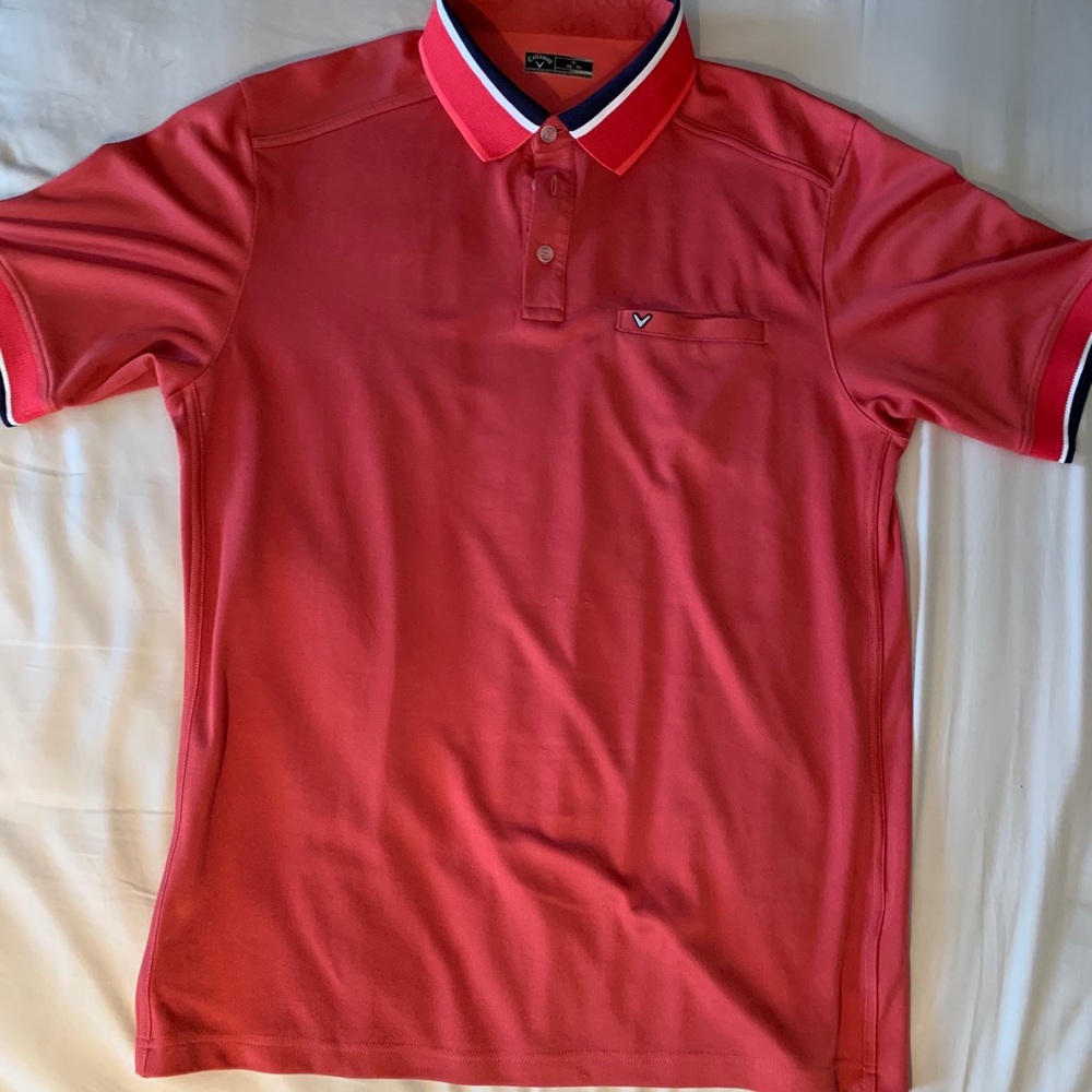 Callaway Men’s Golf shirt-large-excellent cond.